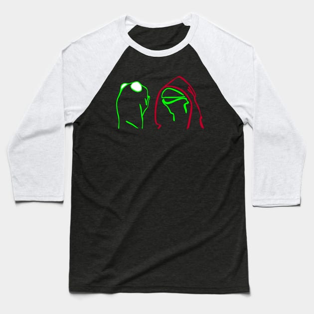 EVIL KERMIT Baseball T-Shirt by Lehjun Shop